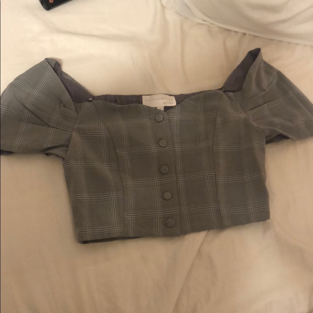 Plaid shirt new